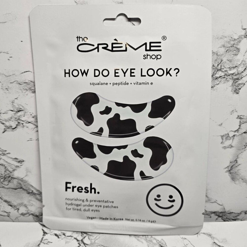 6 Pack The Creme Shop How Do Eye Look? Fresh Nourishing Hydrogel Eye Masks